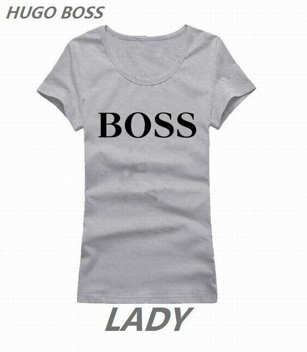 BOSS short round collar T woman S-XL-092